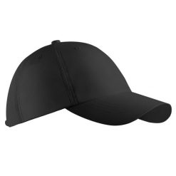 Czapka z daszkiem do golfa Inesis WW500. Czarne czapki męskie INESIS, bez wzorów, z materiału, sportowe. Za 29.99 zł.