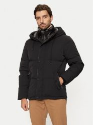 Guess Kurtka zimowa M4BL43 WGJR2 Czarny Regular Fit. Czarne kurtki męskie Guess, na zimę, l, z aplikacjami, z syntetyku, bez ramiączek, bez kaptura. Za 1,049.00 zł.