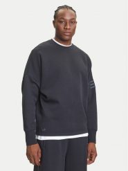 Adidas Bluza Neuclassics JW7918 Czarny Oversize. Czarne bluzy nierozpinane męskie ADIDAS, l, bez wzorów, z bawełny, bez ramiączek, bez kaptura. Za 299.99 zł.