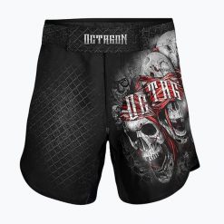 Spodenki treningowe męskie Octagon The Rules MMA. Czarne szorty sportowe męskie OCTAGON, bez wzorów, sportowe. Za 139.99 zł.