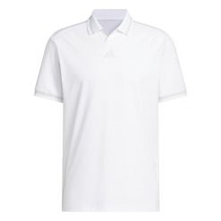 Polo adidas BTC. Białe koszulki polo męskie ADIDAS, m, bez wzorów, sportowe, bez kołnierzyka, bez ramiączek. Za 373.00 zł.