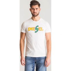Biały t-shirt Diesel T-Diego ZA - Biały. T-shirty męskie Diesel. Za 90.00 zł.