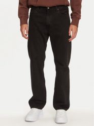 Levi's® Jeansy 555™ 000LO-0002 Czarny Loose Fit. Czarne jeansy męskie bez wzorów, z bawełny. Za 299.99 zł.
