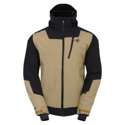 Męska Kurtka Narciarska Halfpipe II. Czarne kurtki narciarskie i snowboardowe męskie Dare 2B, na zimę, m, bez wzorów, bez kaptura, narciarskie. Za 339.99 zł.