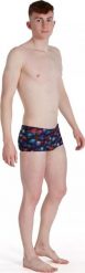 Speedo Męskie bokserki kąpielowe Speedo ALV V 17CM BRF AM black/blue flame/light adriatic/fluo tangerine rozmiar 38. Czarne kąpielówki męskie SPEEDO, m, bez wzorów. Za 173.42 zł.