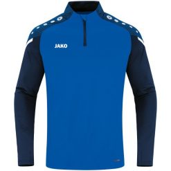 Bluza dresowa zapinana na zamek błyskawiczny Jako Performance. Niebieskie bluzy rozpinane męskie Jako, l, bez wzorów, z dresówki, bez ramiączek, bez kaptura. Za 267.00 zł.