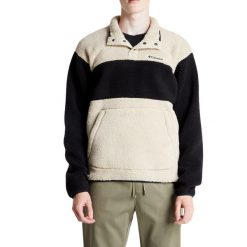 Bluza turystyczna męska Columbia Rugged Ride Sherpa Half polar. Czarne bluzy z polaru męskie Columbia, m, bez wzorów, z polaru, sportowe, bez ramiączek, bez kaptura. Za 194.70 zł.