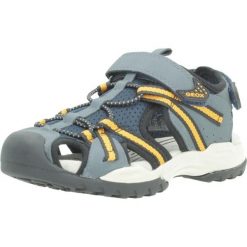 Sandały GEOX J BOREALIS B. B Niebieski. Niebieskie buty zimowe męskie Geox, bez wzorów, z syntetyku, sportowe, bez obcasa, bez zapięcia. Za 234.99 zł.