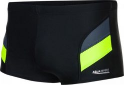 Aqua-Speed Kąpielówki ARON 338-138 czarny M. Czarne kąpielówki męskie Aqua-Speed, m, bez wzorów. Za 57.51 zł.