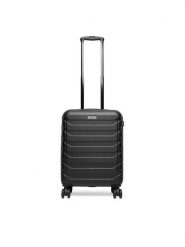 GINO ROSSI Walizka kabinowa CEO-GIN-S-001-05-BLACK Czarny. Czarne walizki męskie Gino Rossi, bez wzorów, z tworzywa sztucznego. Za 259.99 zł.