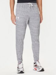 Under Armour Spodnie dresowe Ua Rival Terry Jogger 1380843-011 Szary Fitted Fit. Szare spodnie dresowe męskie Under Armour, bez wzorów, z bawełny. Za 269.99 zł.