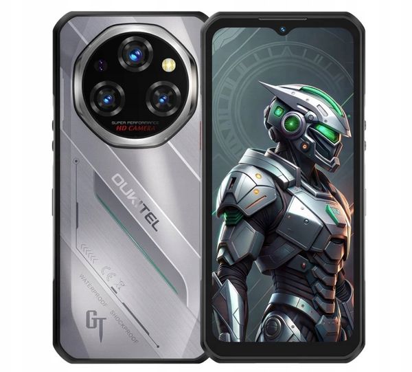 Smartfon Oukitel Smartphone WP62 5G 6.58" 16/512GB 11000mAh Sliver. Smartfony Oukitel. Za 1,394.44 zł.