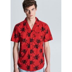 Koszula z krótkim rękawem - Czerwony. Koszule męskie marki Cropp. Za 69.99 zł.