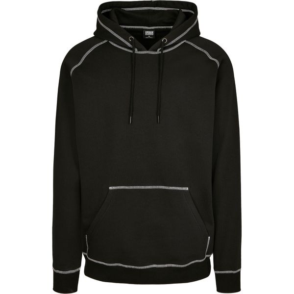 Bluza z kapturem Urban Classics contrast stitching. Czarne bluzy nierozpinane męskie Urban Classics, m, bez wzorów, z kapturem. Za 211.00 zł.