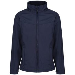 Męski Softshell Uproar. Niebieskie kurtki softshell męskie Regatta, m, bez wzorów, z softshellu, bez kaptura, trekkingowe. Za 198.99 zł.