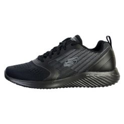 Buty sportowe Sneakersy męskie, Skechers Bounder Verkona. Czarne buty sportowe na co dzień męskie Skechers, m, bez wzorów, casualowe, bez ramiączek, bez kaptura, trekkingowe. Za 279.99 zł.