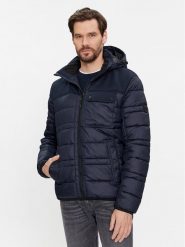 S.Oliver Kurtka zimowa 2131728 Granatowy Regular Fit. Niebieskie kurtki męskie S.Oliver, na zimę, l, bez wzorów, z syntetyku, bez ramiączek, bez kaptura. Za 649.99 zł.
