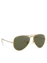 Ray-Ban Okulary przeciwsłoneczne Aviator 0RB3025 Złoty. Żółte okulary przeciwsłoneczne męskie Ray-Ban, bez wzorów, z syntetyku, złote. Za 639.99 zł.