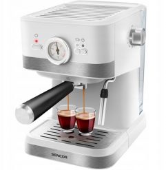 Sencor SES 1720WH Espresso machine 1.5L 1050W. Brązowe ekspresy przelewowe SENCOR. Za 377.00 zł.