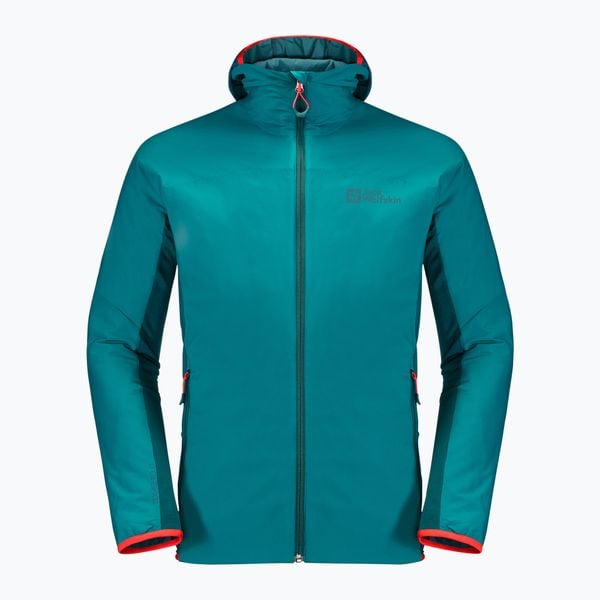 Kurtka skiturowa męska Jack Wolfskin Alpspitze Ins Hoody. Zielone kurtki narciarskie i snowboardowe męskie Jack Wolfskin, na zimę, m, bez wzorów, bez kaptura, narciarskie. Za 539.99 zł.