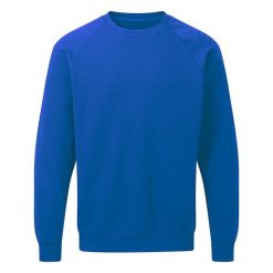 Męska Bluza Z Raglanowym Rękawem. Niebieskie bluzy nierozpinane męskie SG, l, bez wzorów, bez ramiączek, bez kaptura. Za 78.99 zł.