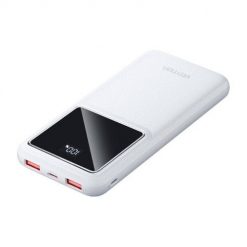 Powerbank, Vention, FHKW0, 10000mAh, Micro-USB, USB-C, 2xUSB-A, 22.5W (biały). Białe powerbanki Vention. Za 82.00 zł.