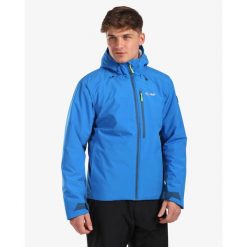 Męska kurtka narciarska Kilpi TAMPA-M. Niebieskie kurtki narciarskie i snowboardowe męskie Kilpi, na zimę, m, bez wzorów, bez kaptura, narciarskie. Za 525.33 zł.