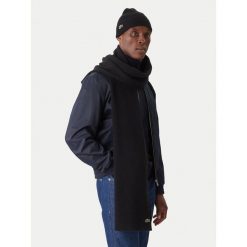 Zestaw Szalik i Czapka Lacoste. Czarne czapki męskie Lacoste, bez wzorów. Za 529.99 zł.