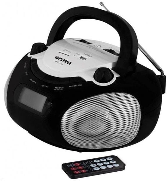 Radio Orava Odtwarzacz USB/SD przenośny, Bluetooth, AM/FM/SW1/SW2 radio, wyjście na słuchawki, wyświetlacz LCD. Radia Orava. Za 171.33 zł.