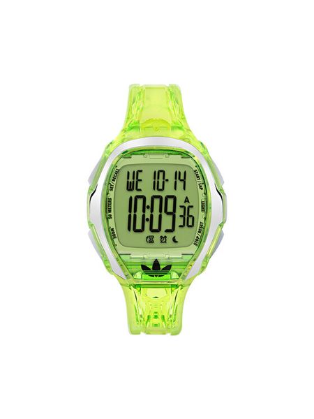 Adidas Zegarek Athletics One AOFH25005 Zielony. Zielone, cyfrowe zegarki męskie ADIDAS. Za 429.99 zł.