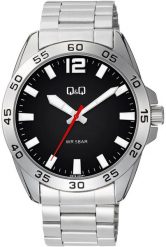 Zegarek męski QQ Q87B-003P srebrny. Szare zegarki męskie Q&Q, srebrne. Za 169.00 zł.
