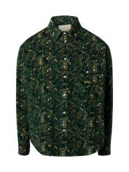BLKVIS Męska koszula sztruksowa Mężczyźni Regular Fit Bawełna zielony|wielokolorowy wzorzysty, L. Zielone koszule męskie BLKVIS, l, bez wzorów, z bawełny, bez kołnierzyka, bez ramiączek. Za 399.95 zł.