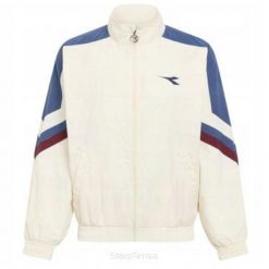 Kurtka tenisowa Diadora Track Jacket Icon. Brązowe kurtki męskie Diadora, bez wzorów, bez ramiączek, bez kaptura. Za 335.00 zł.
