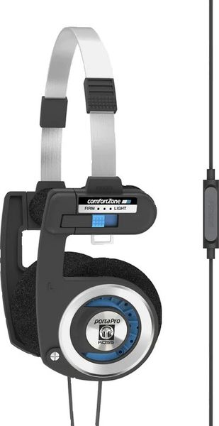 Słuchawki Koss Porta Pro with Micro black. Czarne słuchawki nauszne Koss. Za 209.78 zł.