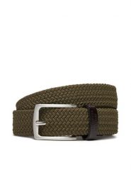 Aeronautica Militare Pasek Męski 252CI0307UCT03454 Zielony. Zielone paski męskie Aeronautica Militare, bez wzorów, z materiału. Za 269.99 zł.