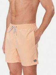 Billabong Szorty kąpielowe All Day EBYJV00134 Pomarańczowy Regular Fit. Brązowe kąpielówki męskie Billabong, bez wzorów, z syntetyku. Za 59.99 zł.