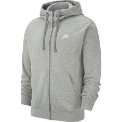 Bluza sportowa męska Nike Sportswear Club. Szare bluzy rozpinane męskie Nike, m, bez wzorów, z kapturem. Za 279.99 zł.