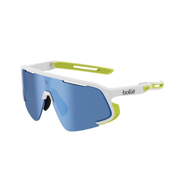 Okulary przeciwsłoneczne Bollé Windchaser. Białe okulary przeciwsłoneczne męskie BOLLÉ, bez wzorów, sportowe. Za 1,093.50 zł.