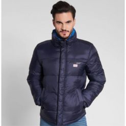 Kurtka zimowa męska Napapijri. Niebieskie kurtki męskie Napapijri, na zimę, m, bez wzorów, bez ramiączek, bez kaptura. Za 592.99 zł.