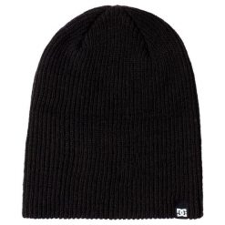 Czapka zimowa dla Mężczyzn DC SKULLY Czarny. Czarne czapki męskie DC Shoes, na zimę, bez wzorów, z dzianiny, sportowe. Za 114.99 zł.