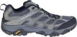 Buty trekkingowe męskie Merrell Moab 3 Vent jasnoszare r. 41 1/2. Szare buty trekkingowe męskie Merrell, bez wzorów, bez zapięcia. Za 396.90 zł.