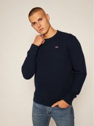 Levi's® Bluza New Original Crew 35909-0003 Czarny Regular Fit. Czarne bluzy nierozpinane męskie m, bez wzorów, z bawełny, bez ramiączek, bez kaptura. Za 199.99 zł.