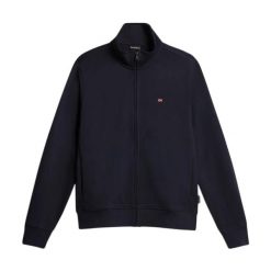 Bluza męska Napapijri Balis Fz Sum. Niebieskie bluzy nierozpinane męskie Napapijri, m, bez wzorów, casualowe, bez ramiączek, bez kaptura. W wyprzedaży za 386.80 zł.
