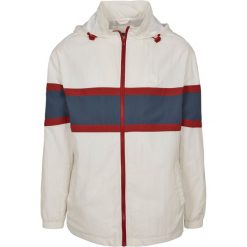 Kurtka Urban Classics crinkle nylon. Białe kurtki męskie Urban Classics, m, bez wzorów, z nylonu, bez ramiączek, bez kaptura. Za 244.50 zł.