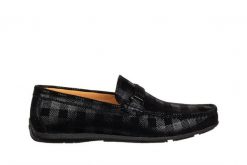Mokasyny John Doubare 628A-3-H04X259 Black 104241, Czarny, Skóra naturalna - 39. Czarne mokasyny męskie John Doubare, z materiału, bez zapięcia. W wyprzedaży za 449.10 zł.