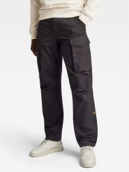 G-Star Raw Spodnie materiałowe Core D24309-D387 Czarny Tapered Fit. Czarne spodnie na co dzień męskie G-Star Raw, bez wzorów, z bawełny, retro. Za 359.99 zł.
