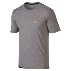 Oakley Icon Ss Top - Copy Athletic Heather Grey L. T-shirty sportowe męskie marki Oakley. W wyprzedaży za 109.00 zł.