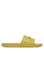 Calvin Klein Klapki Pool Slide Rubber HM0HM00455 Zielony. Zielone klapki i japonki męskie Calvin Klein, bez wzorów, z tworzywa sztucznego. Za 119.99 zł.