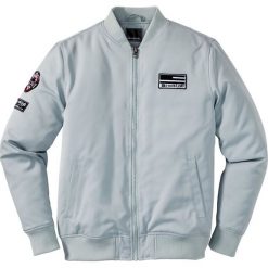 Kurtka bejsbolówka Regular Fit bonprix szary. Kurtki męskie bonprix. Za 74.99 zł.