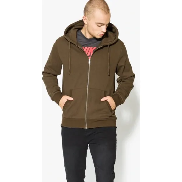 Confront Bluza Isaac , khaki, rozmiar XL. Brązowe bluzy nierozpinane męskie Confront, m, bez wzorów, z bawełny, z kapturem. W wyprzedaży za 47.99 zł.